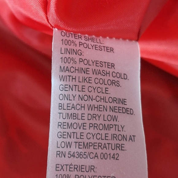 N.K.D. Black White Floral Abstract Red Lined W/Pockets Preppy Career Jacket (8) - Picture 14 of 15